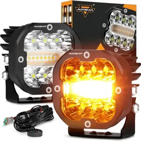 Auxbeam Amber Led Pods Fog Light